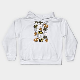 Guinea pig pattern Kids Hoodie